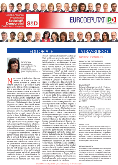 10 2016 newsletter eurodeputati pd